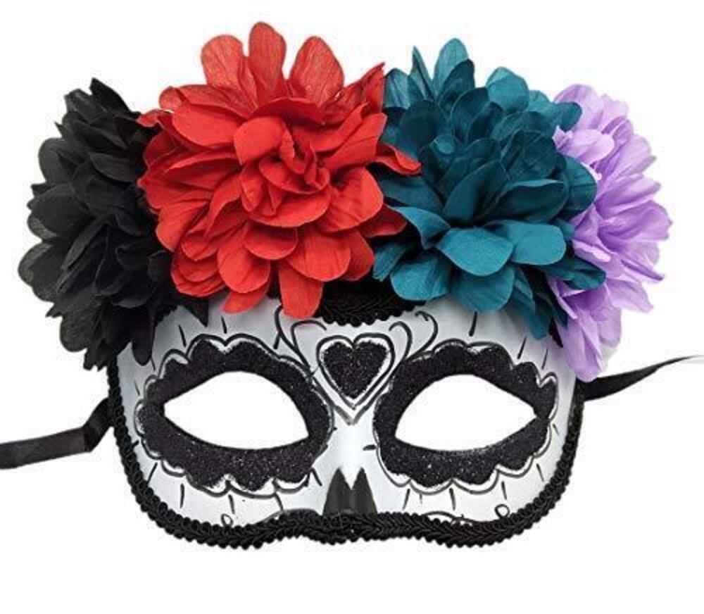 4384 Masquerade Mask Mexican Day Of The Dead Sugar Skull Eyemask Masque